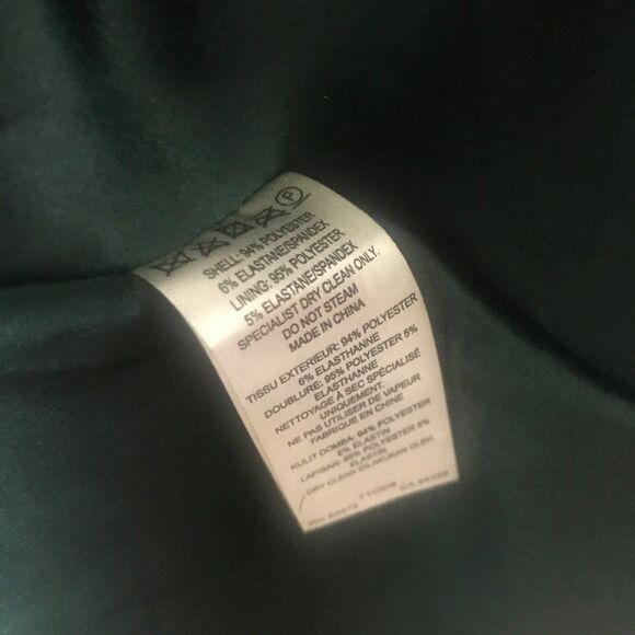 FRENCH CONNECTION Sequin Skater Party Dress In Green Size 0 - Picture 6 of 8